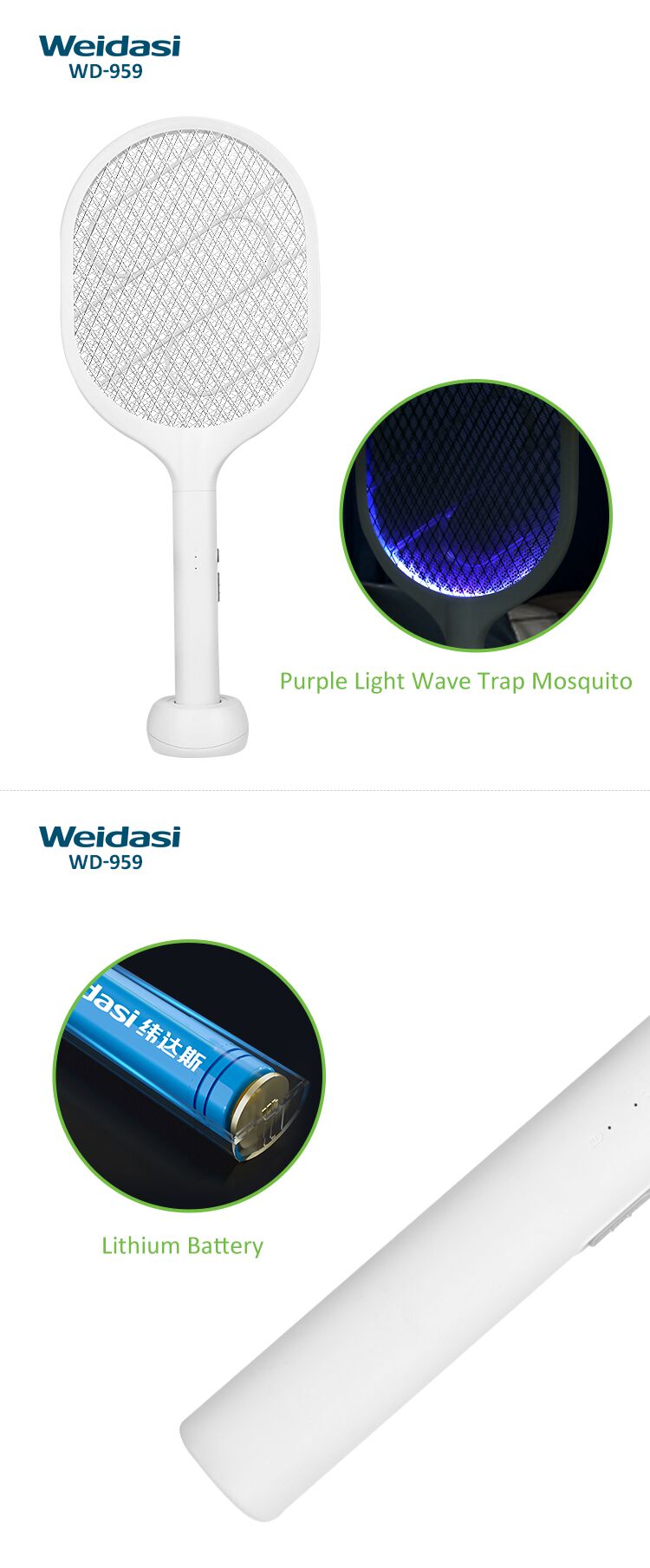 hot 2 in 1 mosquito killer lamp with usb rechargeable mosquito control